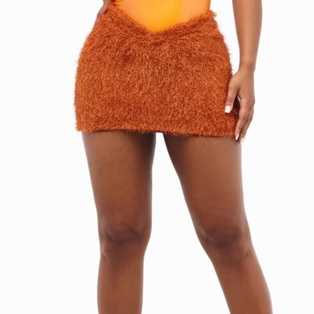 Coucoo Kaibu Mini Skirt - Anemone Orange S